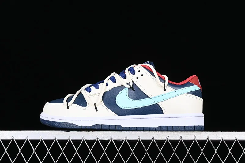 All categories Nk SB Dunk series Nk SB Dunk Low low-top sneakers Nk Dunk Low Retro customized version of deconstructed strappy low-top casual sneakers DD1503-602